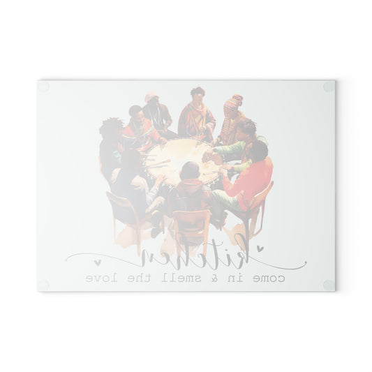 Glass Cutting Board-Kitchen & Love