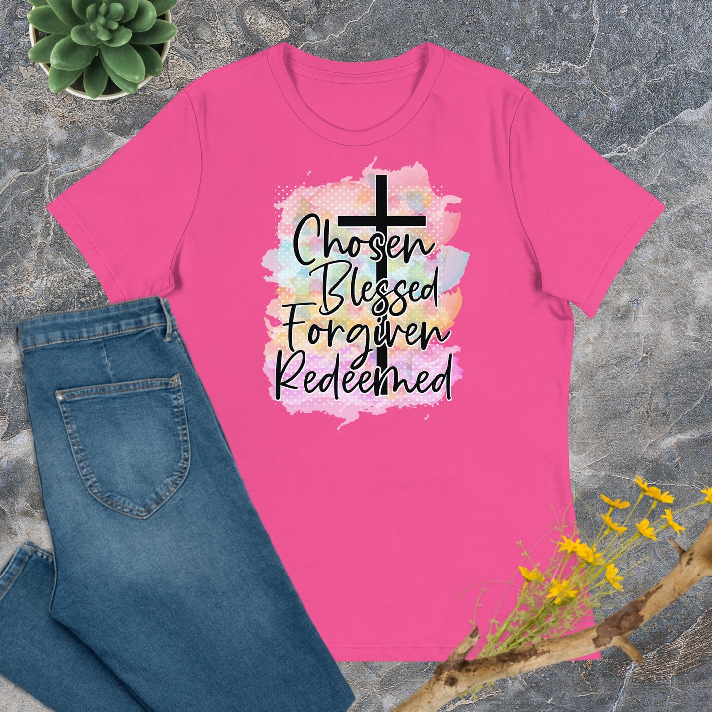 T-shirt - Women's Chosen and Blessed