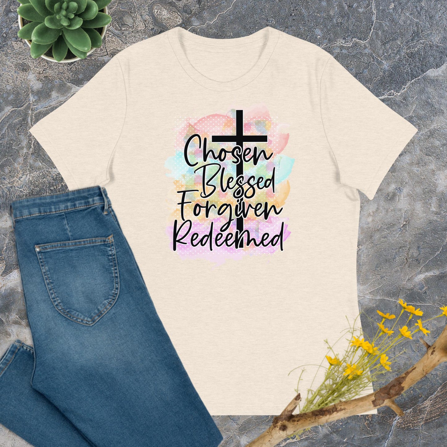 T-shirt - Women's Chosen and Blessed