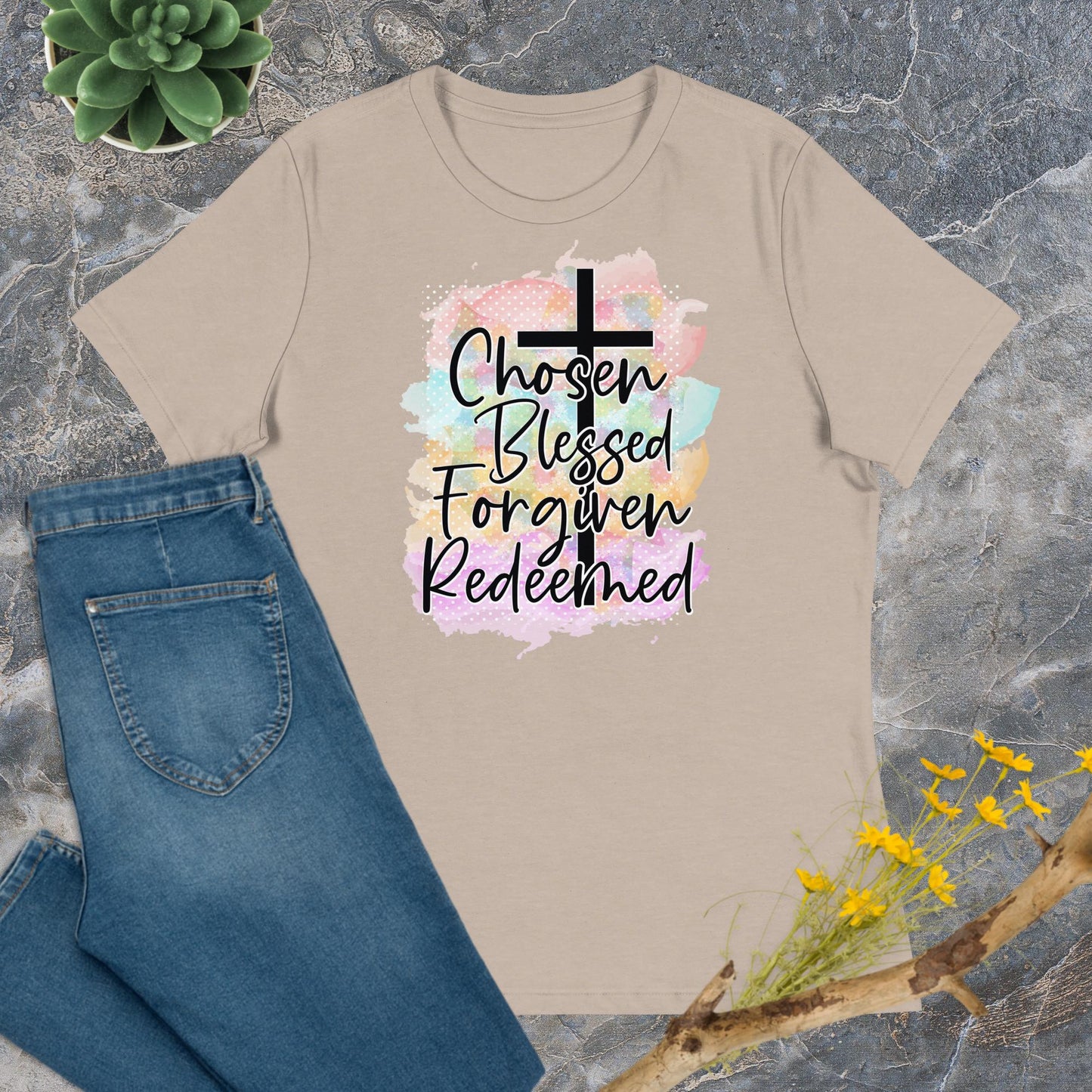 T-shirt - Women's Chosen and Blessed