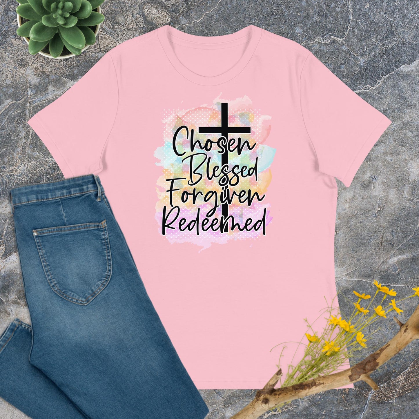 T-shirt - Women's Chosen and Blessed