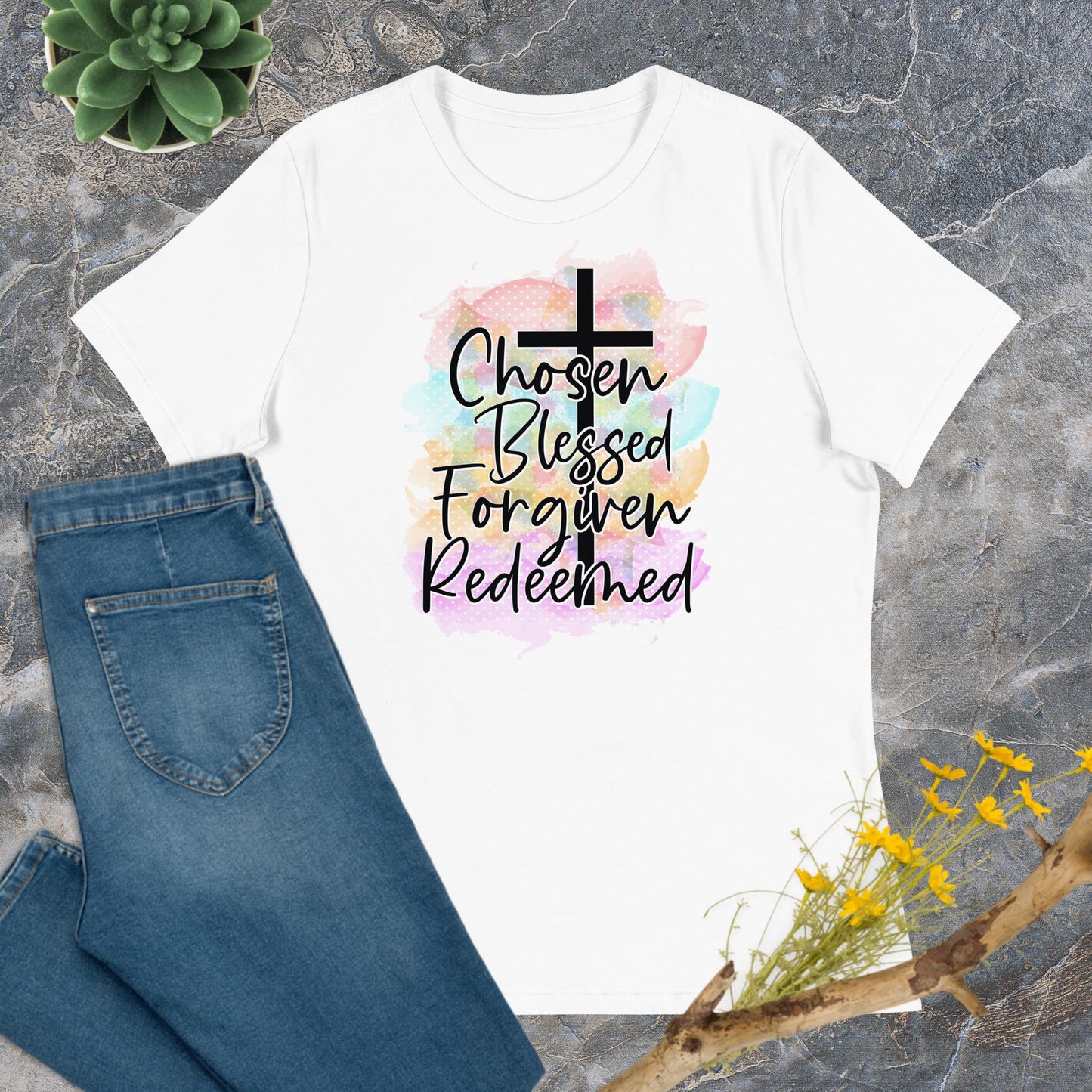 T-shirt - Women's Chosen and Blessed