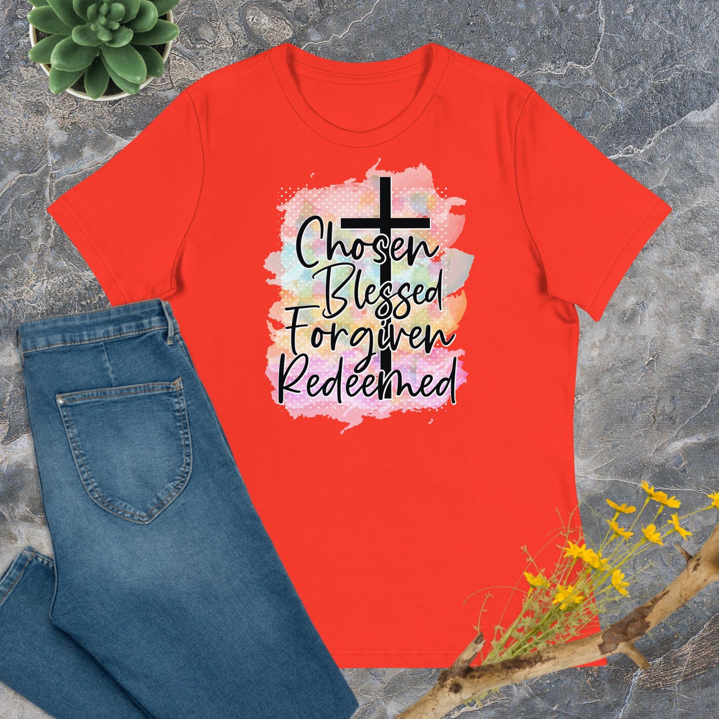 Women's Chosen and Blessed T-Shirt